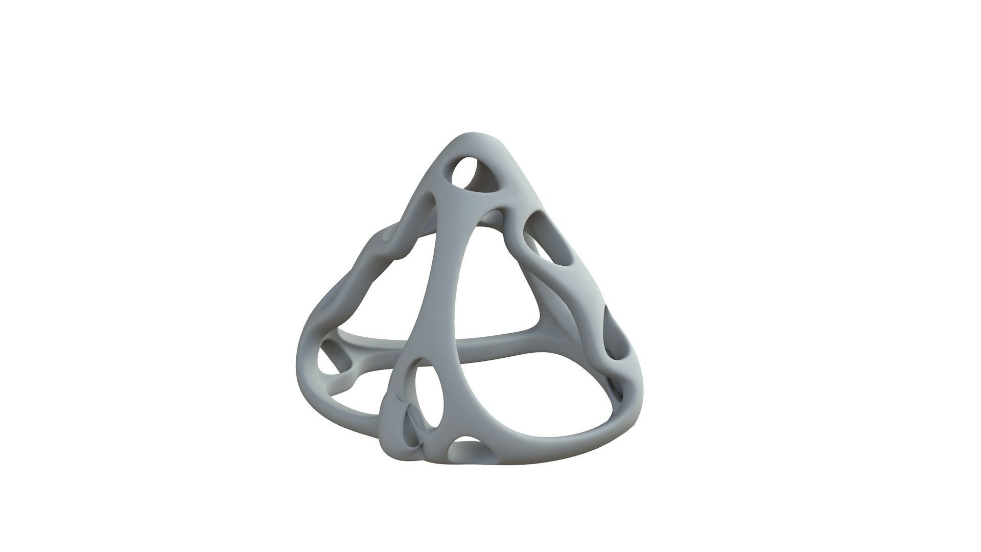 SciFi Cube Object No 64485 Low Poly Shape Low-poly 3D model_7