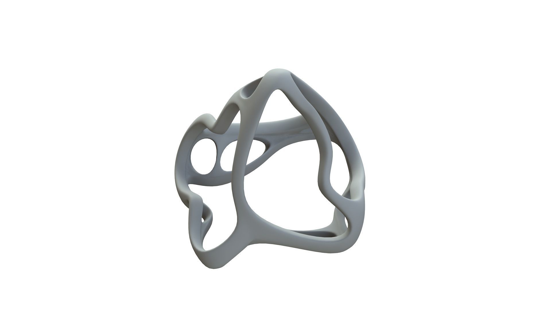 SciFi Cube Object No 64453 Low Poly Shape Low-poly 3D model_14