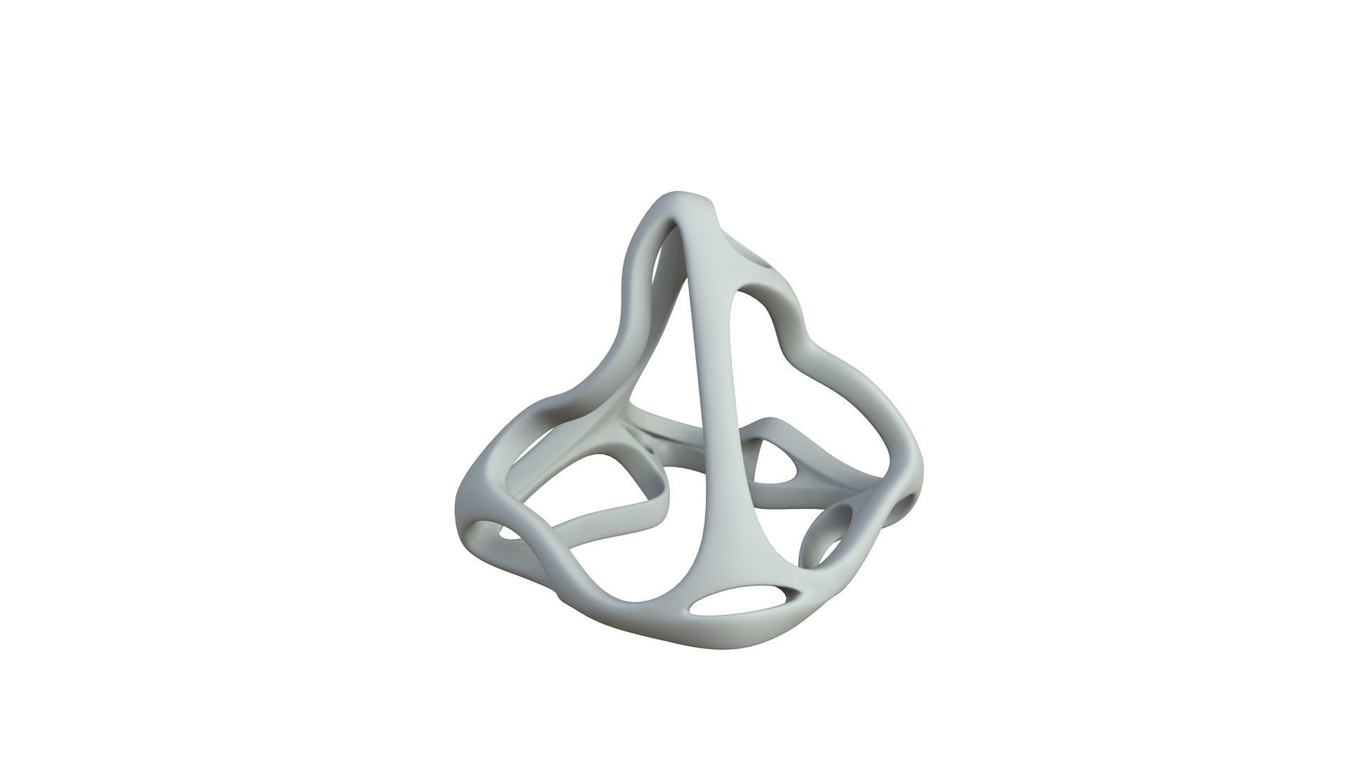 SciFi Cube Object No 64453 Low Poly Shape Low-poly 3D model_4