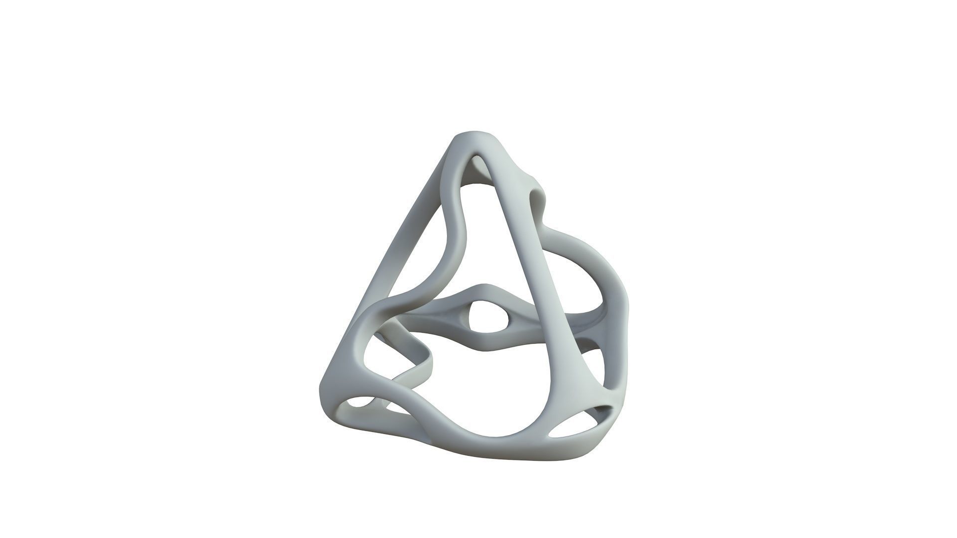 SciFi Cube Object No 64453 Low Poly Shape Low-poly 3D model_5