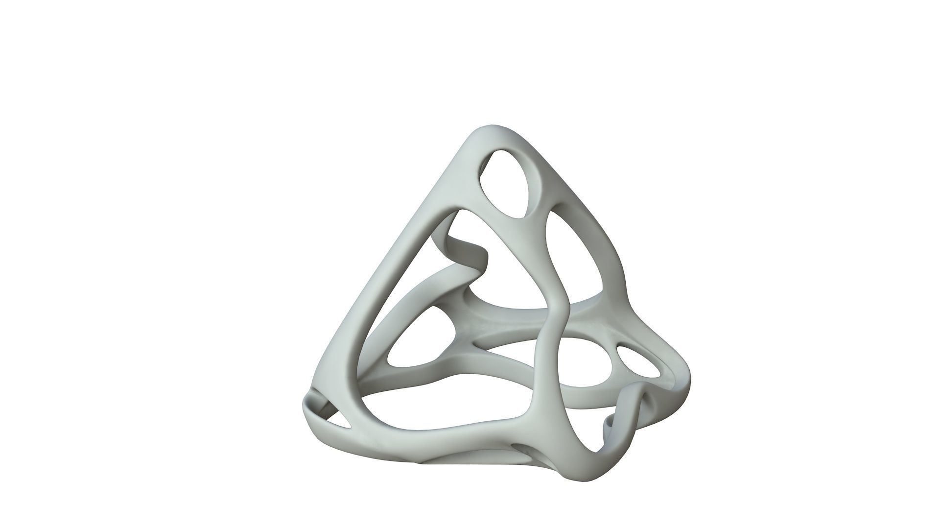 SciFi Cube Object No 64453 Low Poly Shape Low-poly 3D model_1