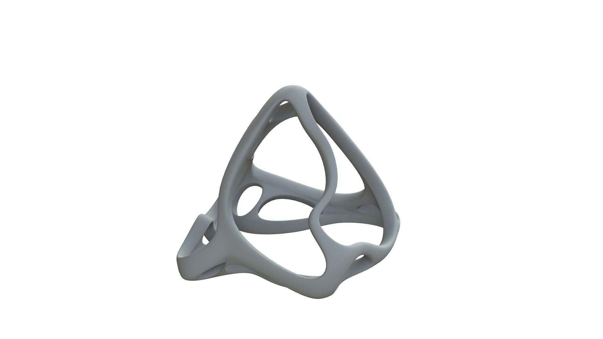 SciFi Cube Object No 64453 Low Poly Shape Low-poly 3D model_10