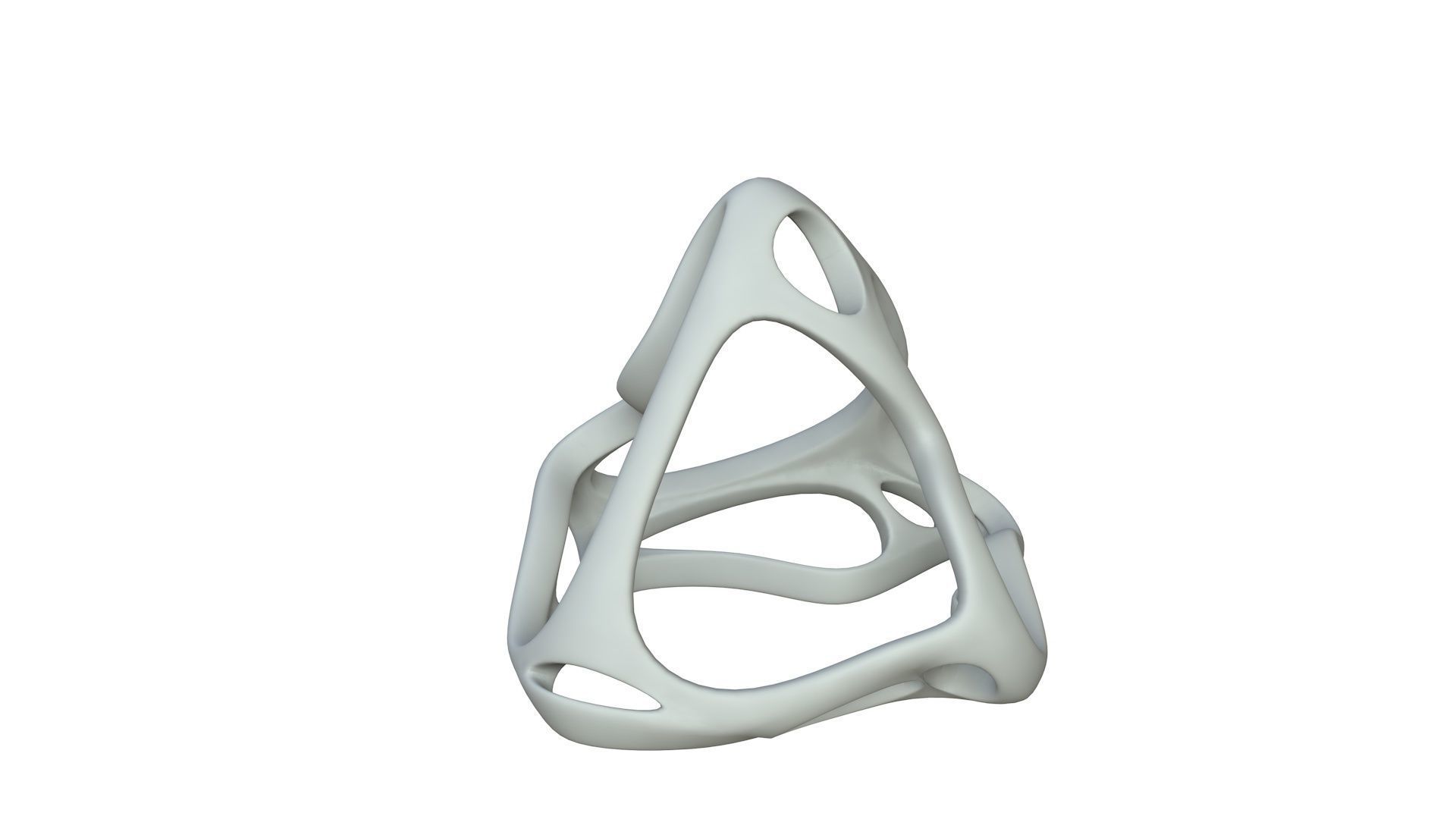 SciFi Cube Object No 64453 Low Poly Shape Low-poly 3D model_2