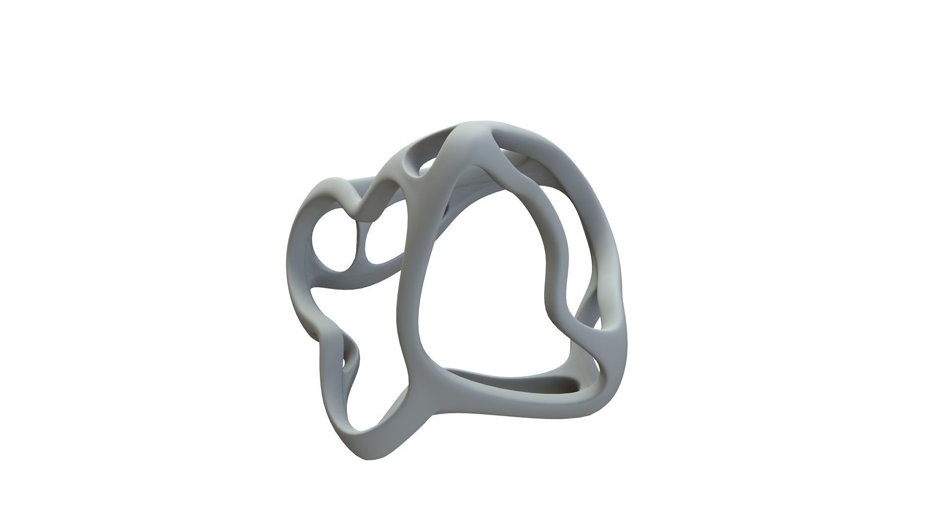 SciFi Cube Object No 64453 Low Poly Shape Low-poly 3D model_17