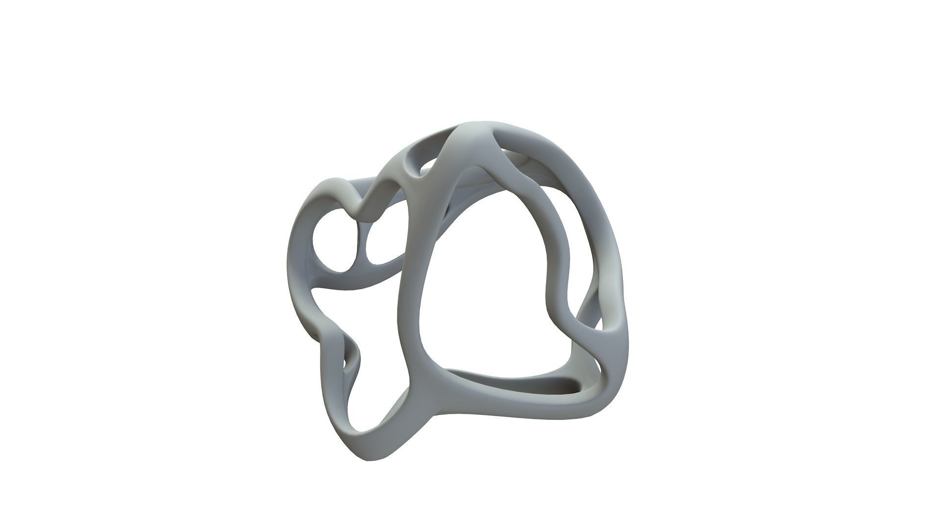 SciFi Cube Object No 64453 Low Poly Shape Low-poly 3D model_16