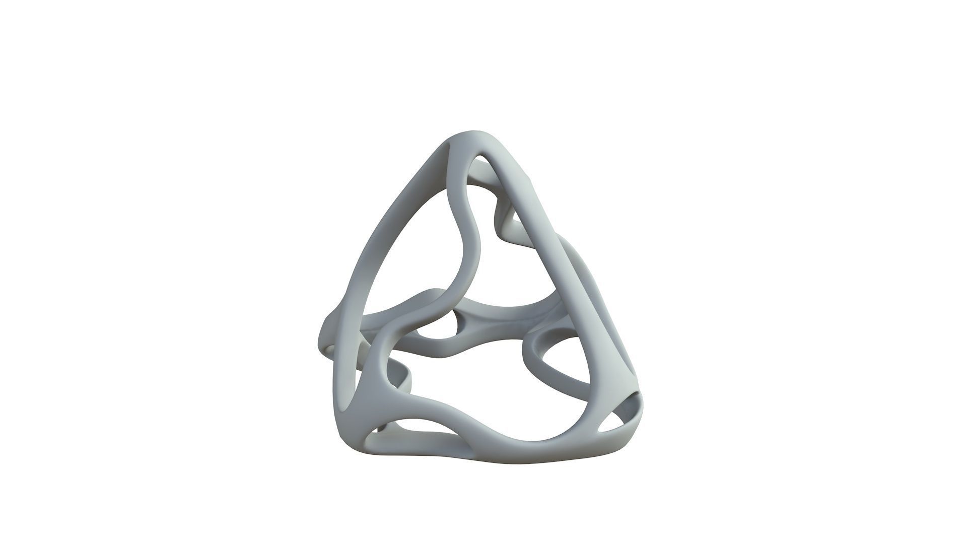 SciFi Cube Object No 64453 Low Poly Shape Low-poly 3D model_6