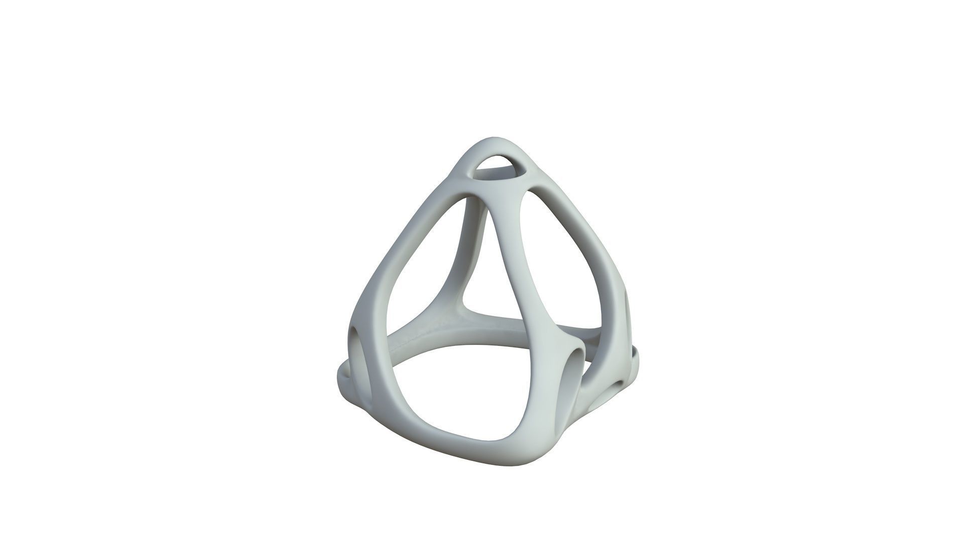 SciFi Cube Object No 64366 Low Poly Shape Low-poly 3D model_4