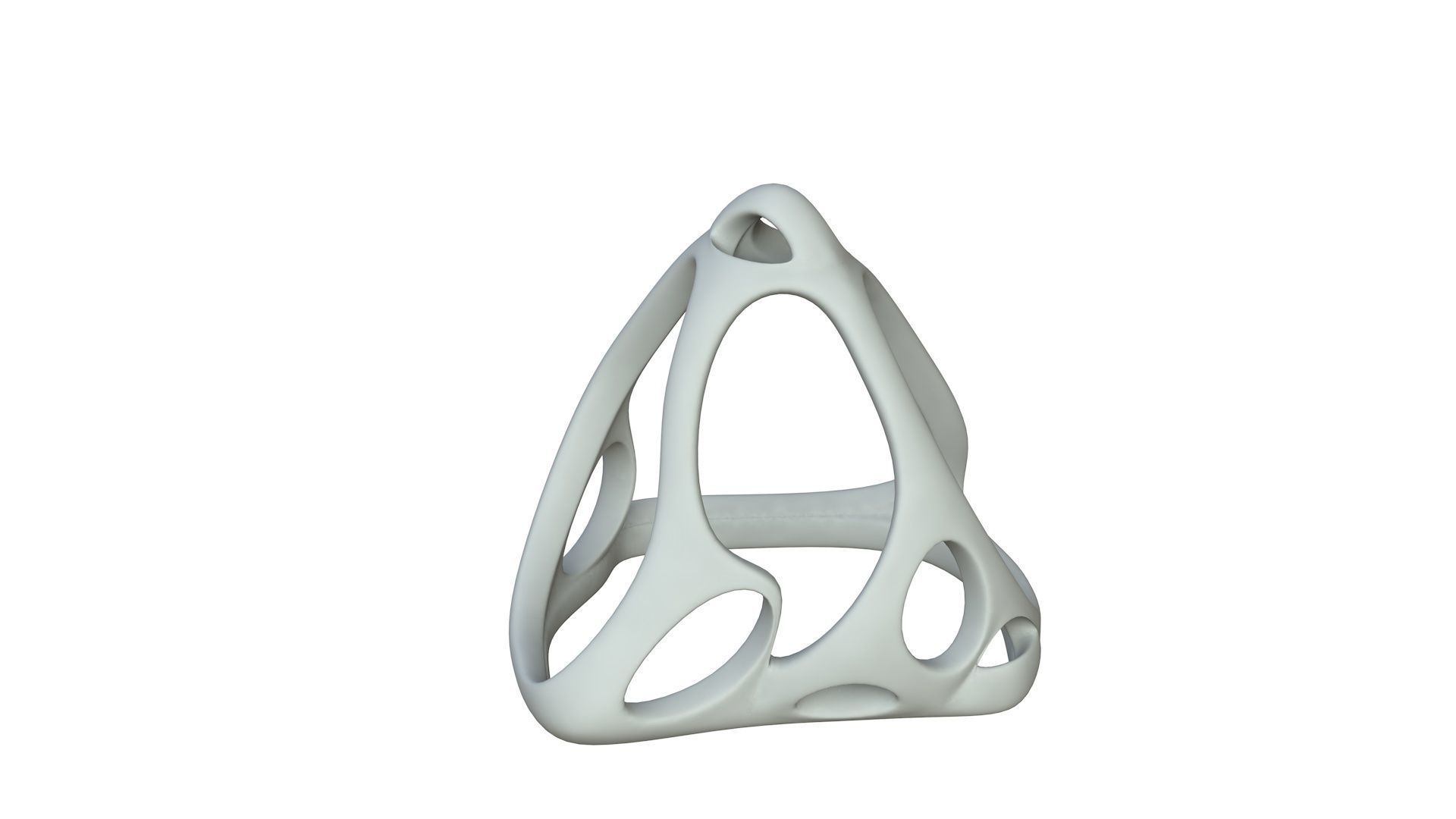 SciFi Cube Object No 64366 Low Poly Shape Low-poly 3D model_2