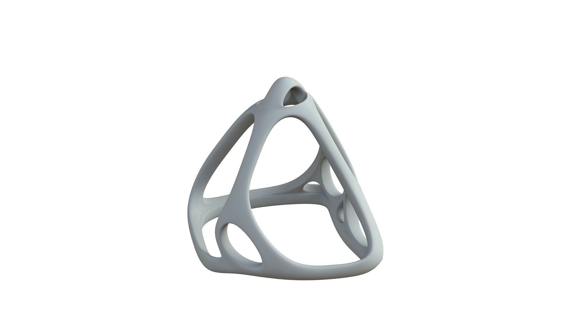 SciFi Cube Object No 64366 Low Poly Shape Low-poly 3D model_6