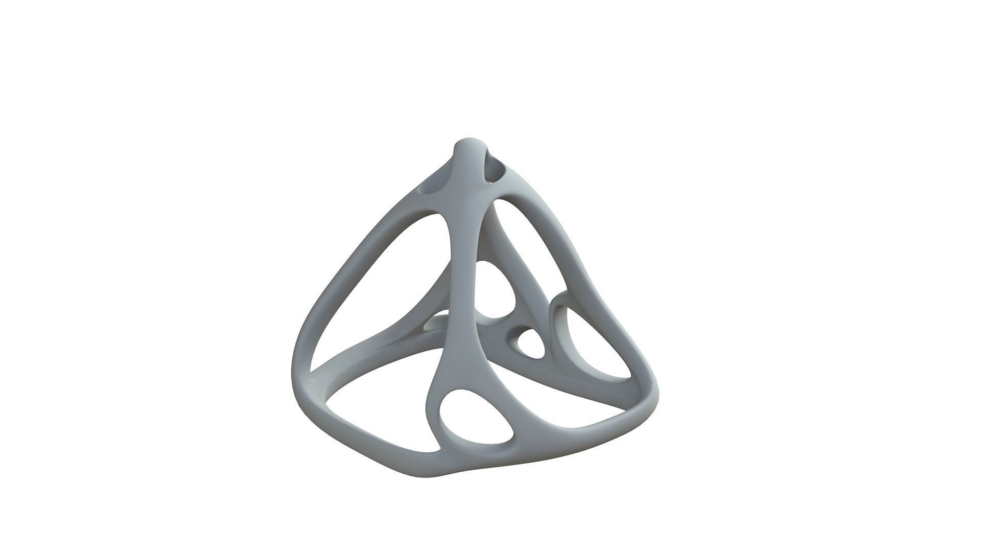 SciFi Cube Object No 64366 Low Poly Shape Low-poly 3D model_8