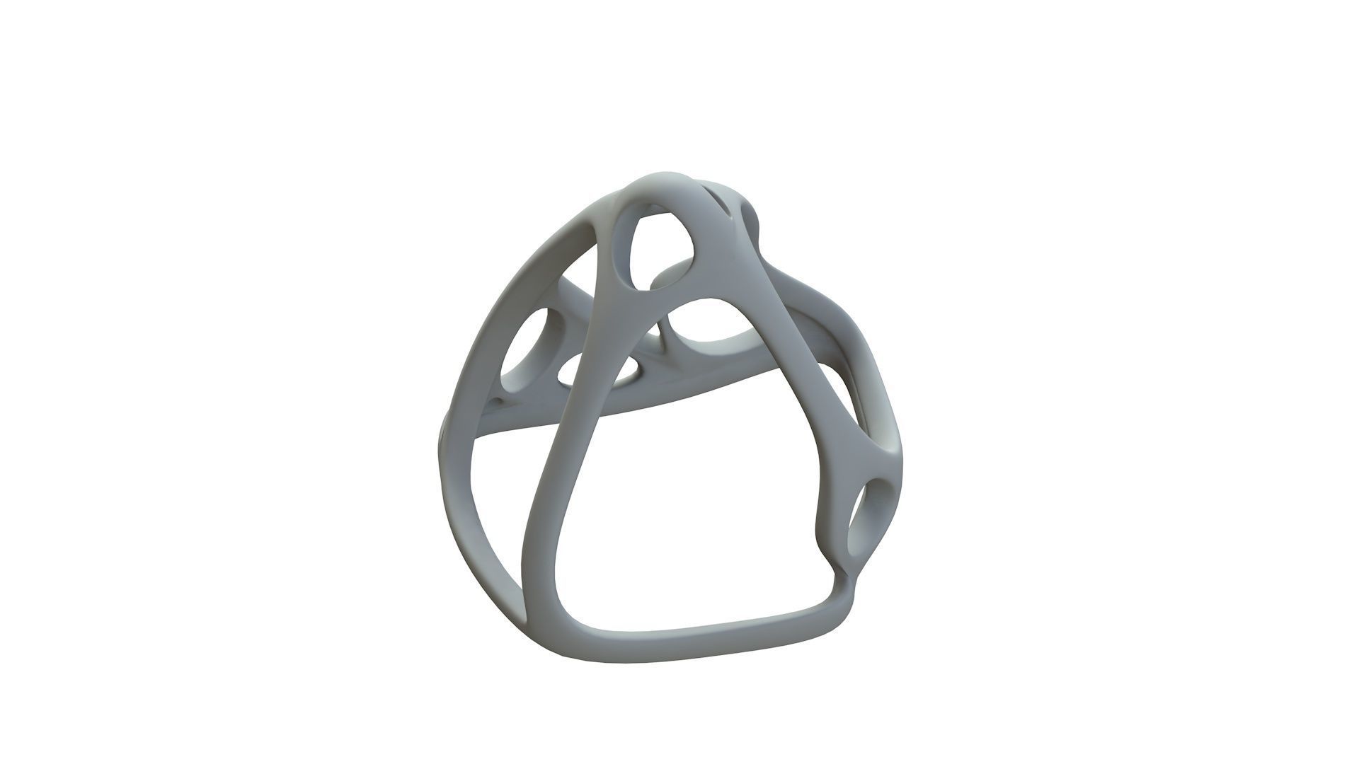 SciFi Cube Object No 64366 Low Poly Shape Low-poly 3D model_14