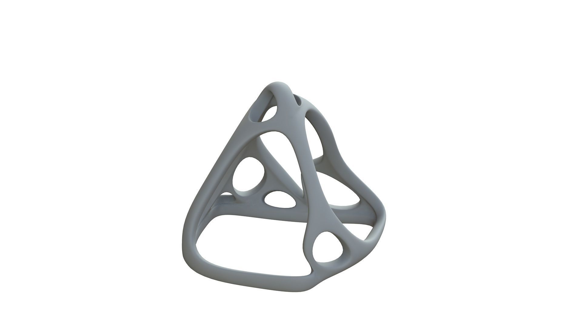 SciFi Cube Object No 64366 Low Poly Shape Low-poly 3D model_10