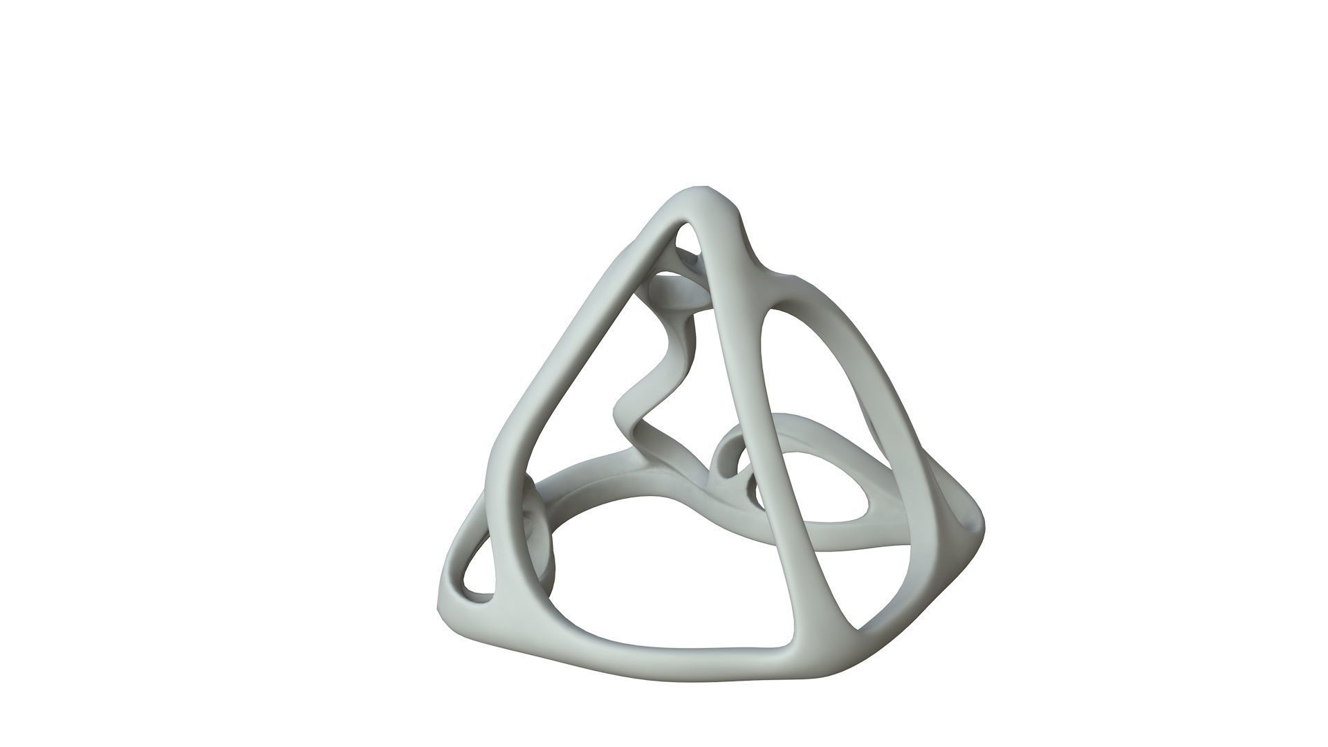 SciFi Cube Object No 64215 Low Poly Shape Low-poly 3D model_1