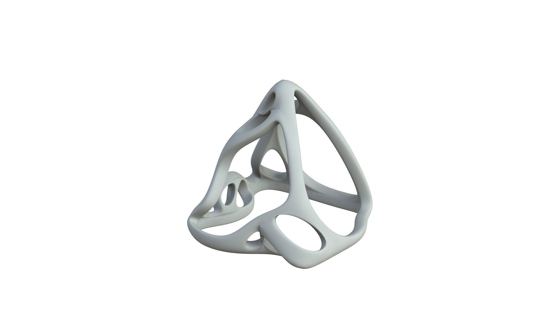 SciFi Cube Object No 64215 Low Poly Shape Low-poly 3D model_4