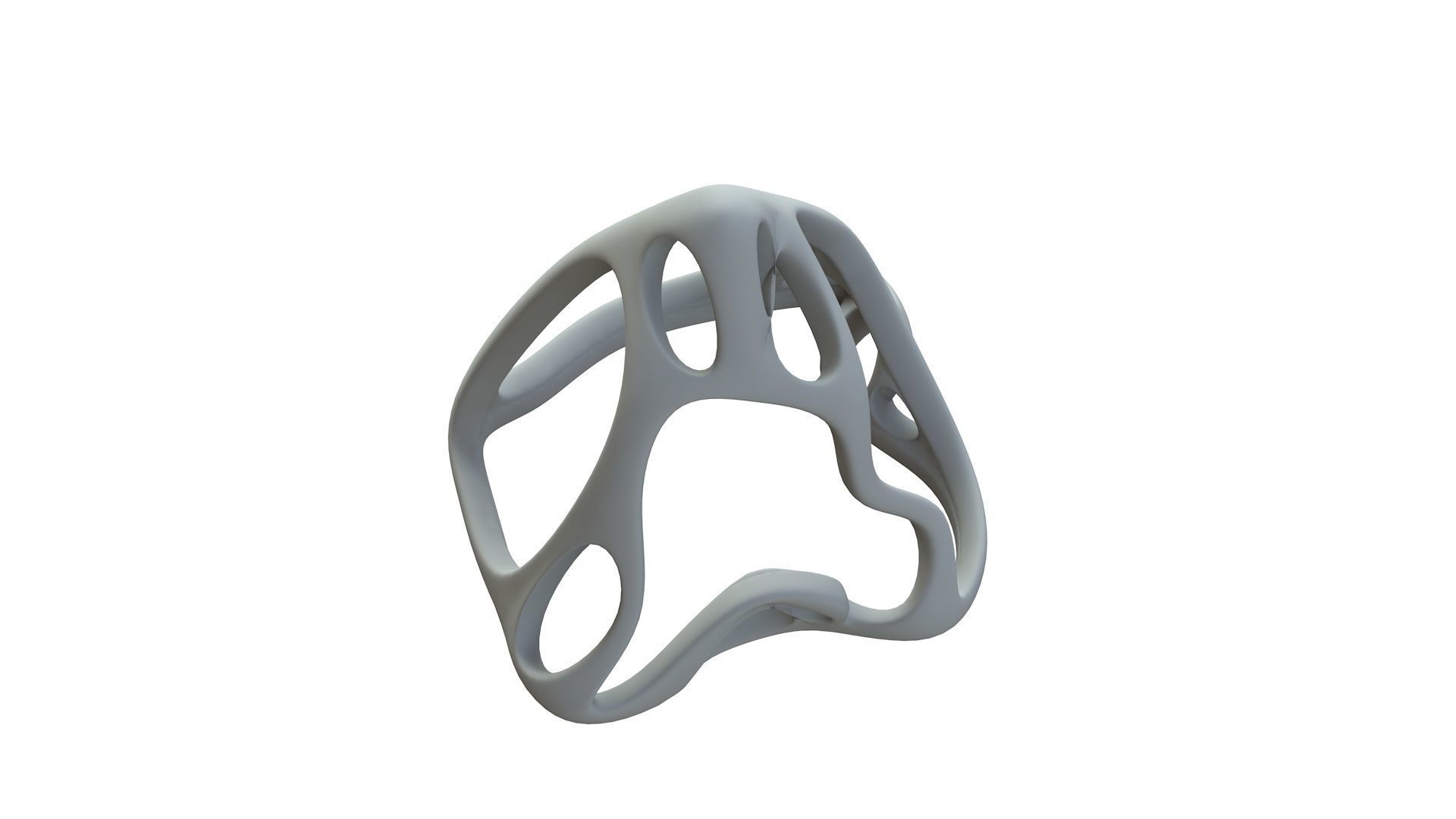 SciFi Cube Object No 64215 Low Poly Shape Low-poly 3D model_15