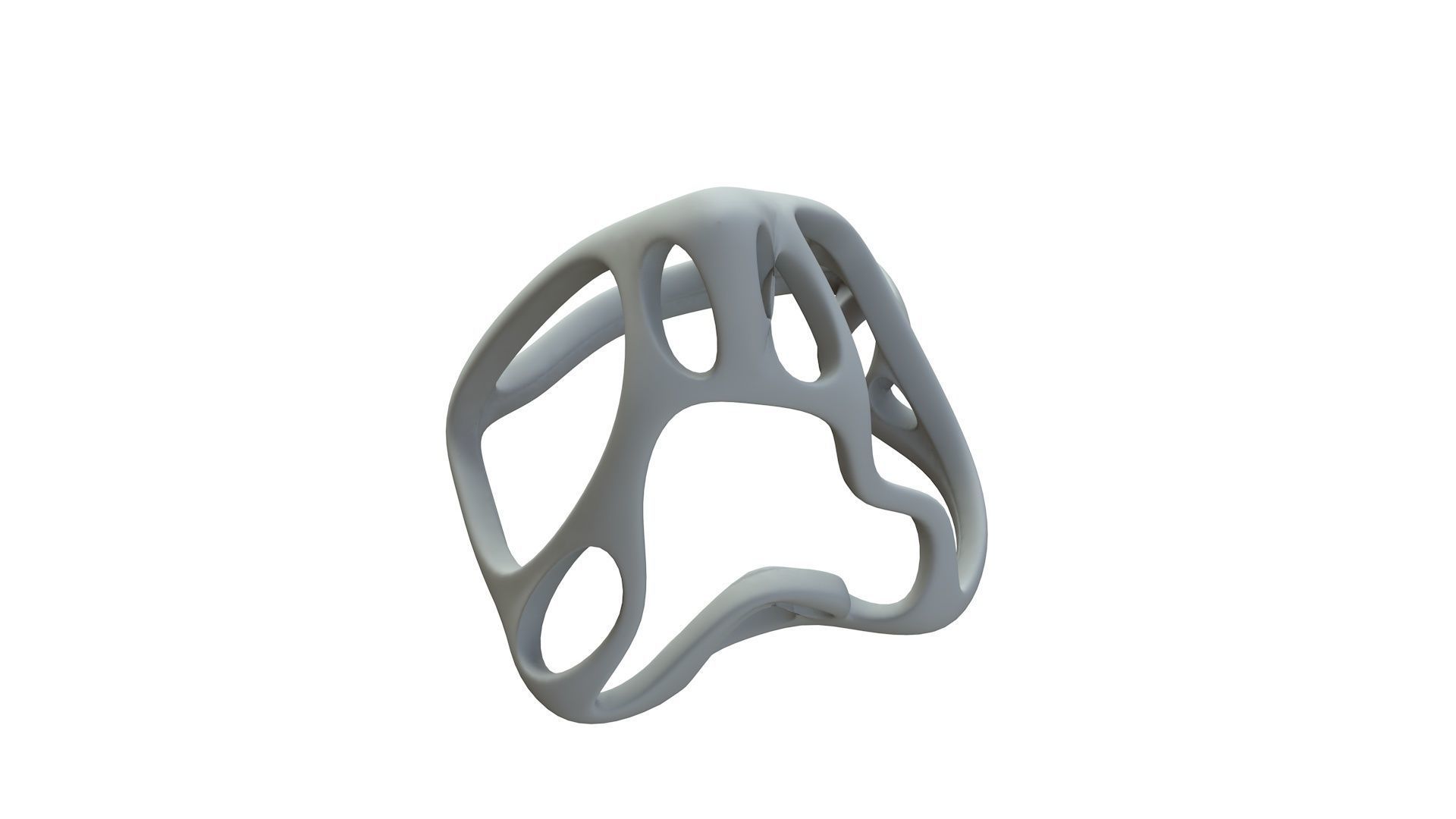 SciFi Cube Object No 64215 Low Poly Shape Low-poly 3D model_17