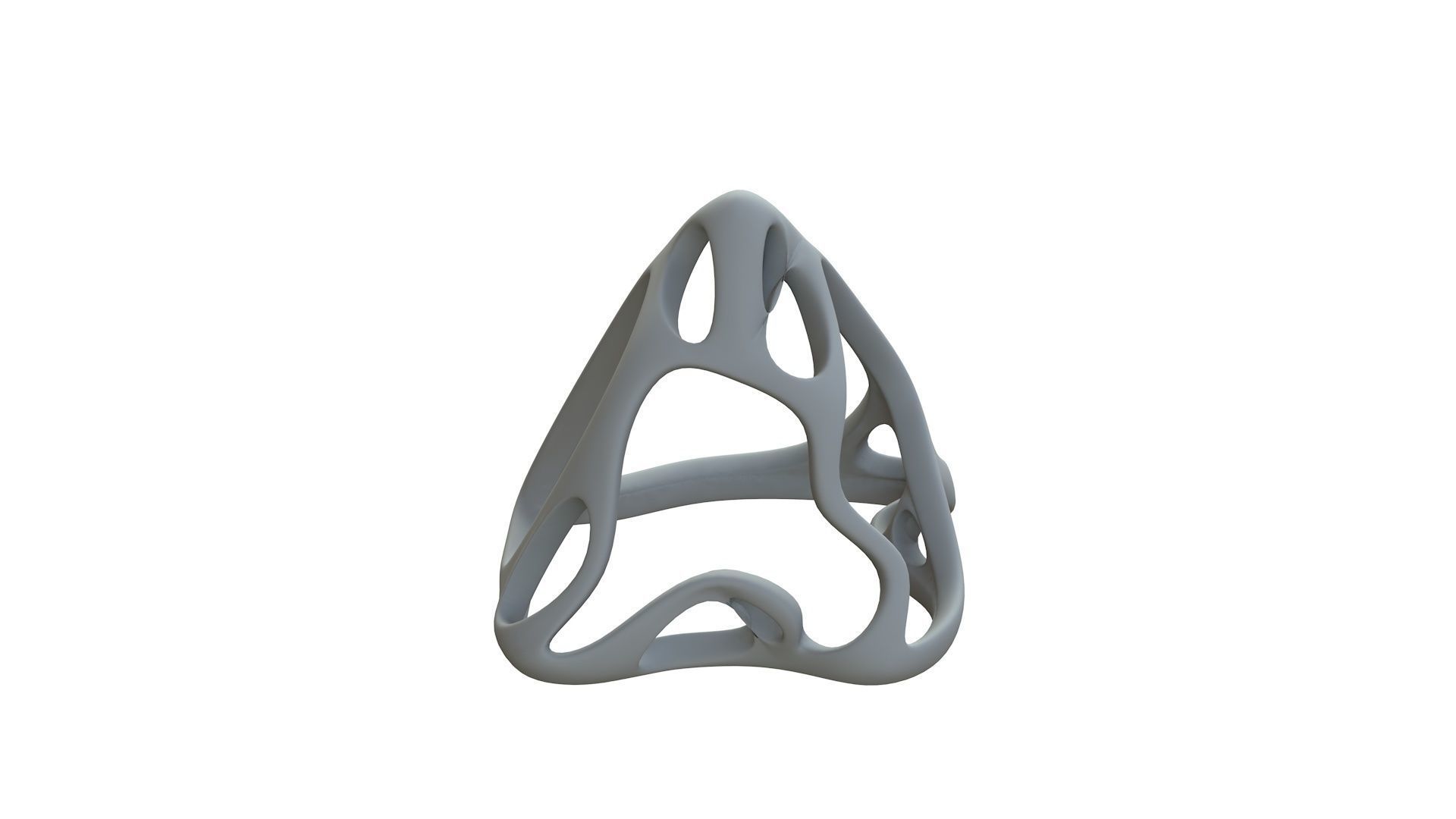 SciFi Cube Object No 64215 Low Poly Shape Low-poly 3D model_11