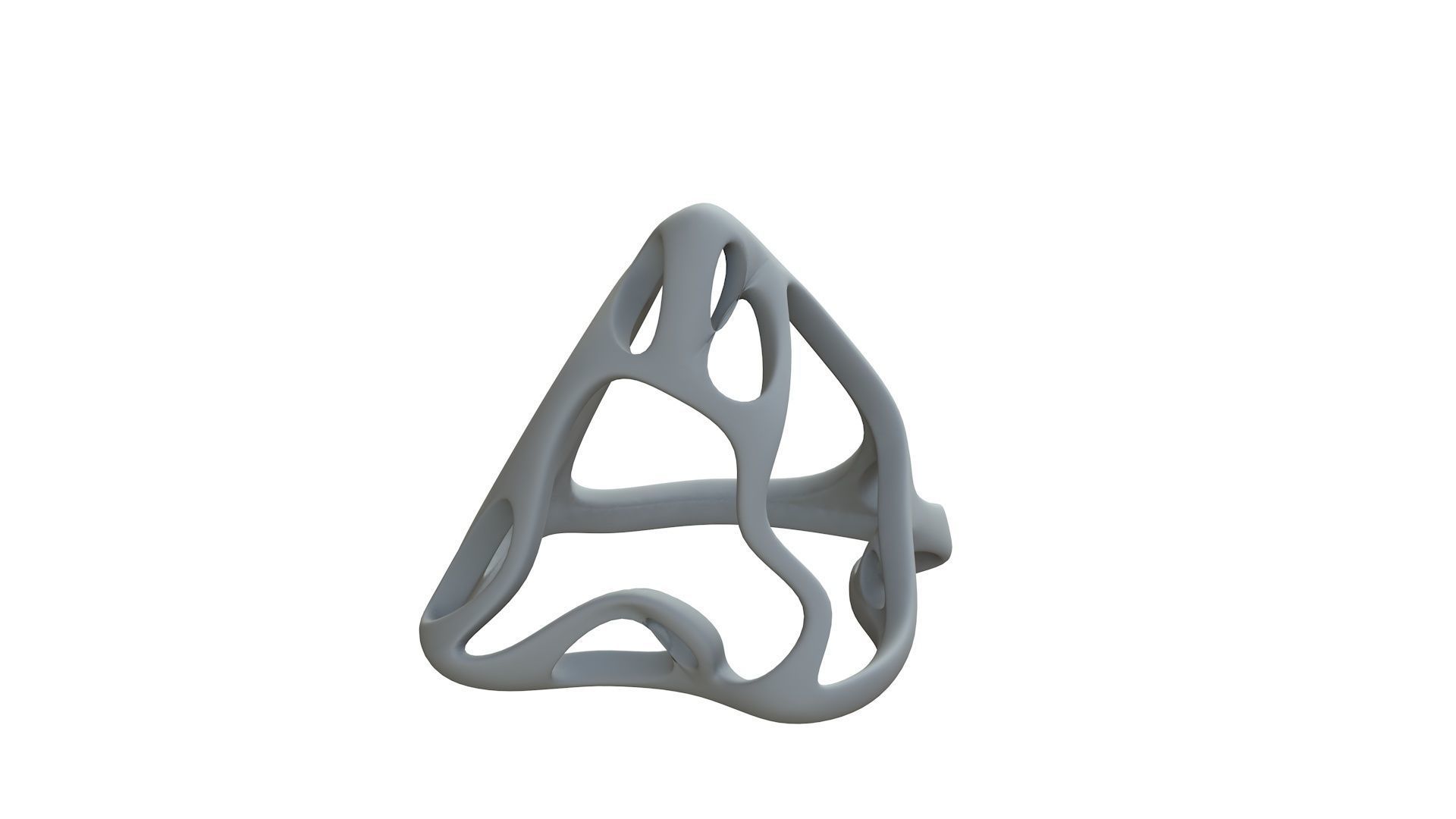 SciFi Cube Object No 64215 Low Poly Shape Low-poly 3D model_10