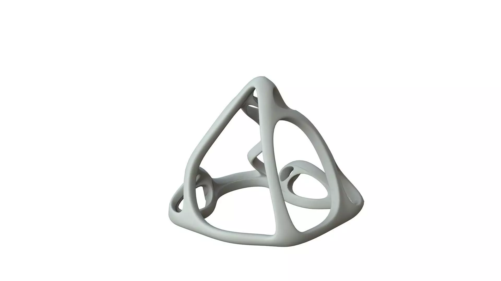 SciFi Cube Object No 64215 Low Poly Shape Low-poly 3D model_0