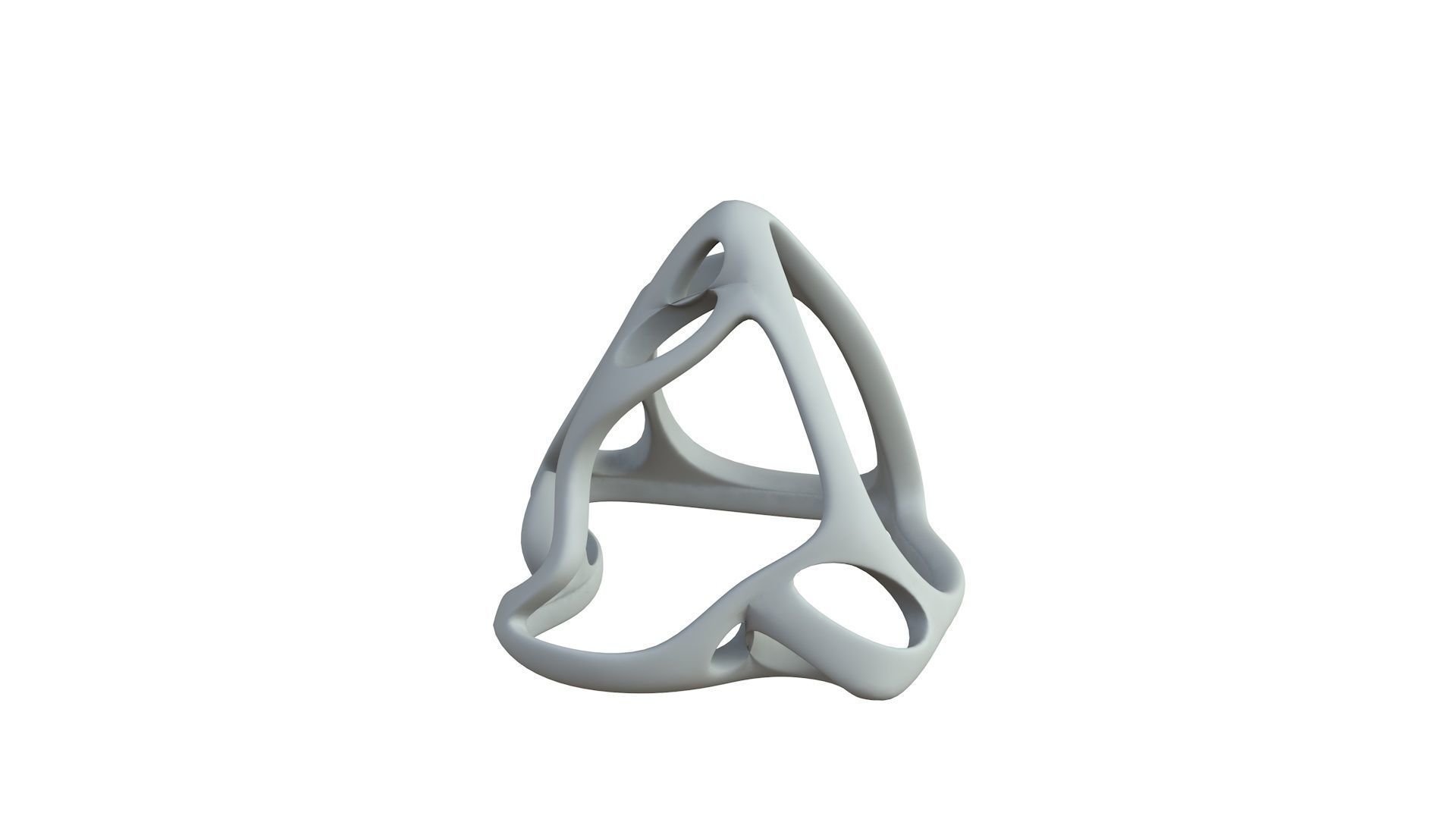 SciFi Cube Object No 64215 Low Poly Shape Low-poly 3D model_5