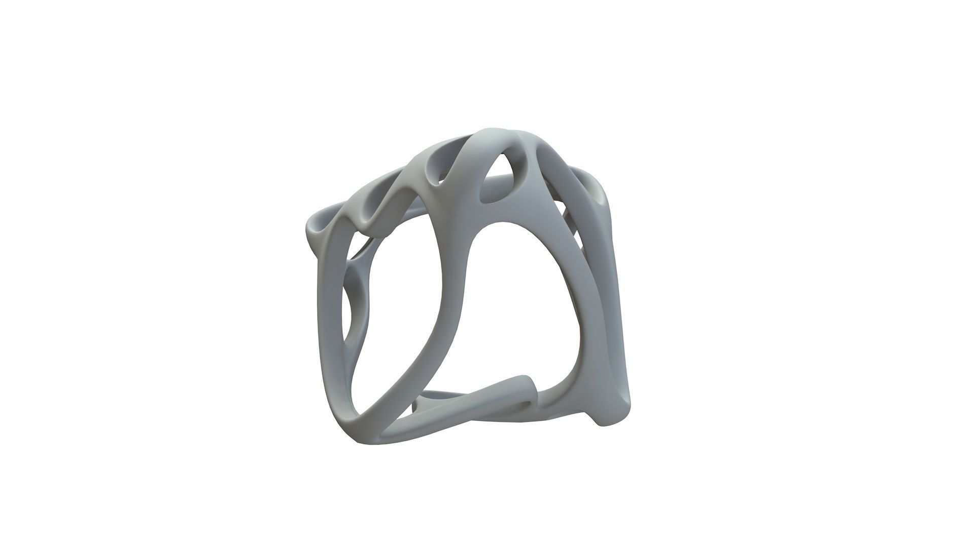 SciFi Cube Object No 63995 Low Poly Shape Low-poly 3D model_15