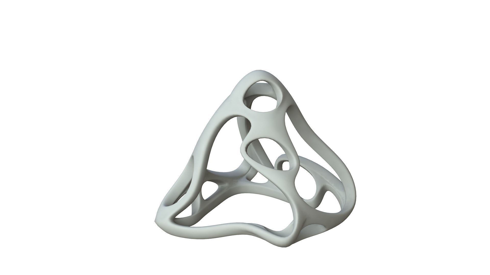 SciFi Cube Object No 63995 Low Poly Shape Low-poly 3D model_1