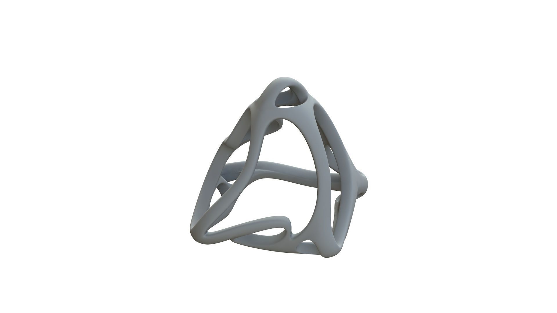 SciFi Cube Object No 63995 Low Poly Shape Low-poly 3D model_11