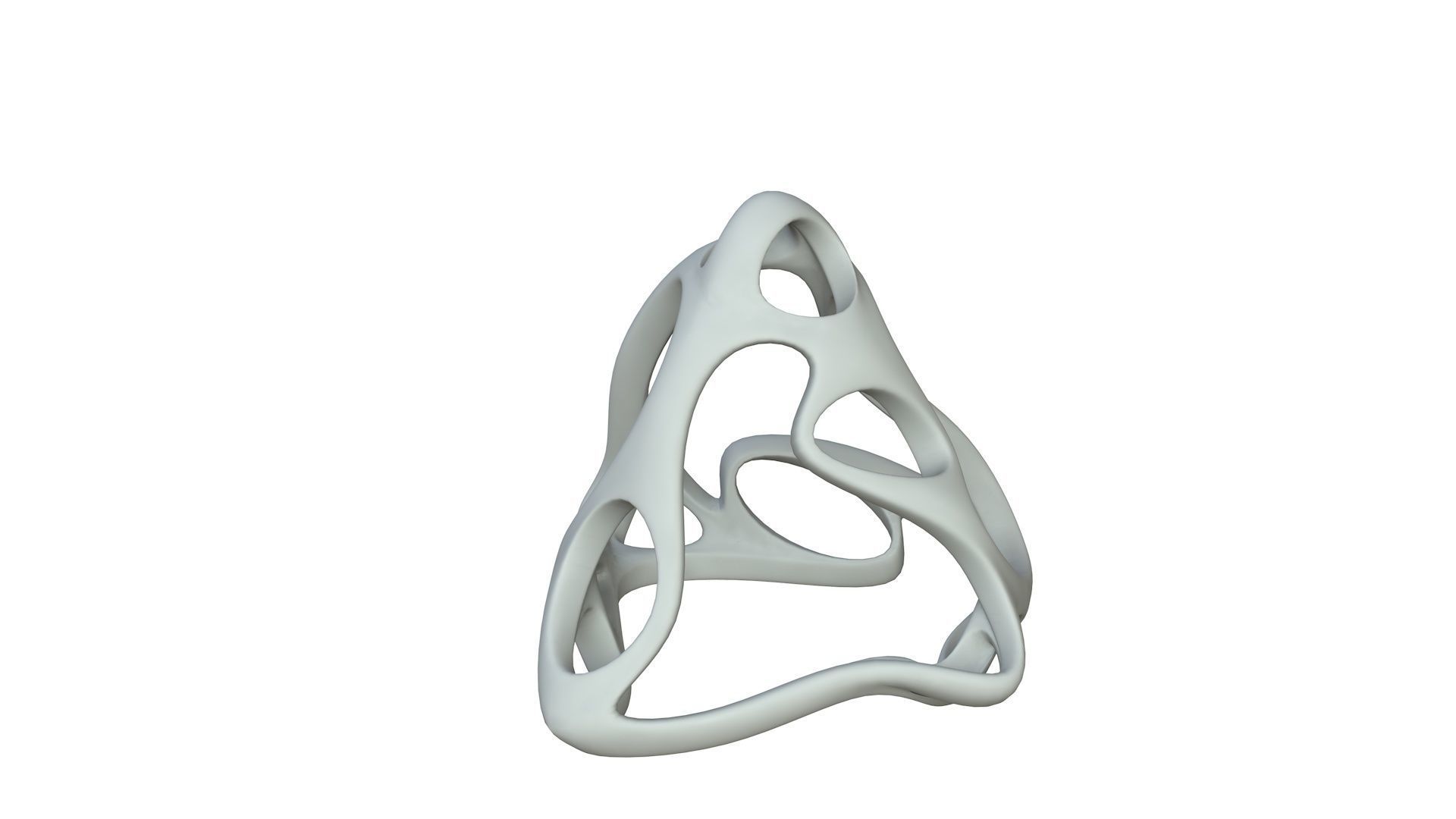 SciFi Cube Object No 63995 Low Poly Shape Low-poly 3D model_2