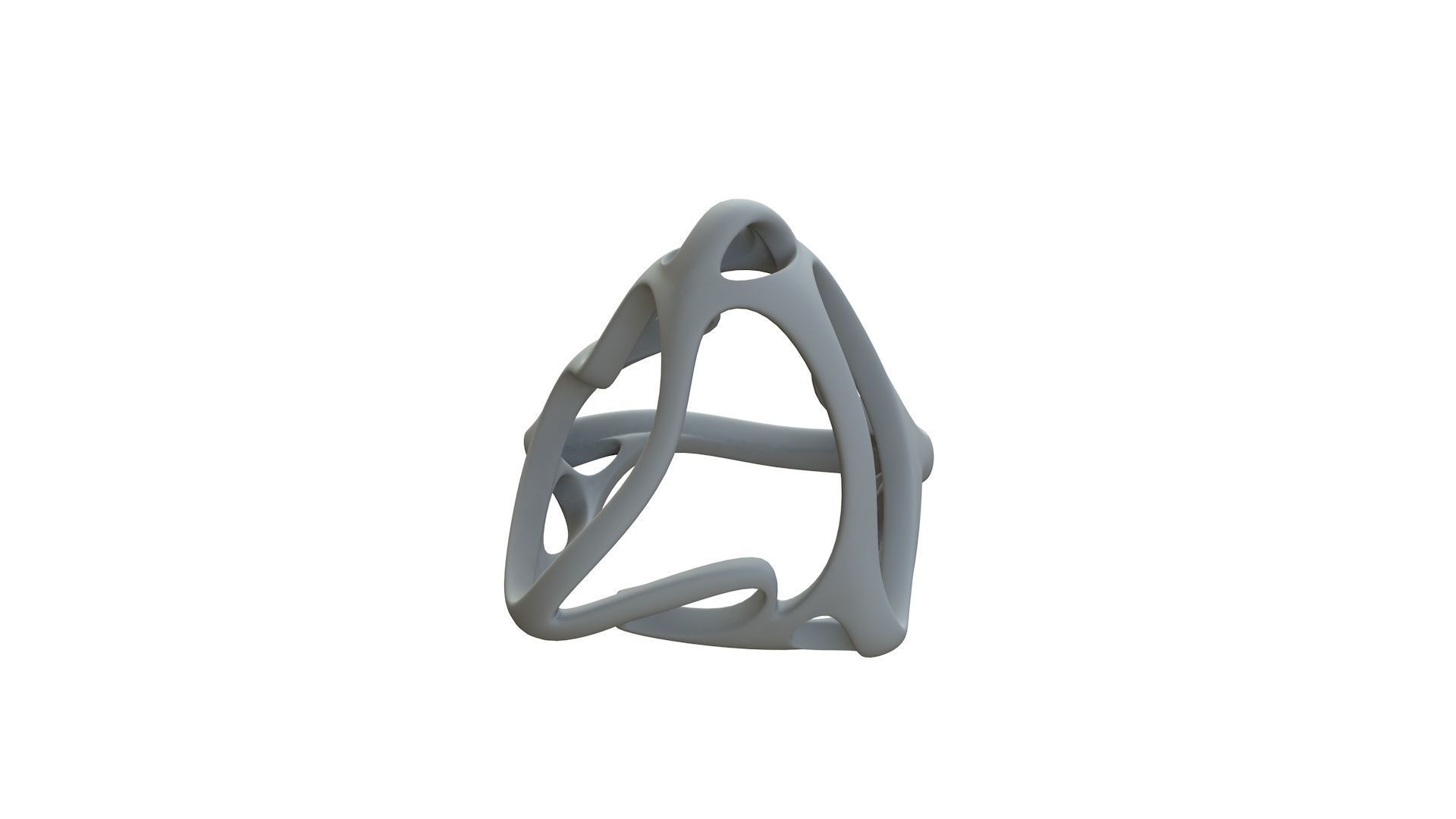 SciFi Cube Object No 63995 Low Poly Shape Low-poly 3D model_12