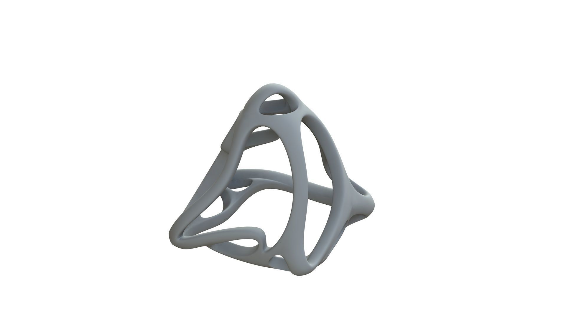 SciFi Cube Object No 63995 Low Poly Shape Low-poly 3D model_10