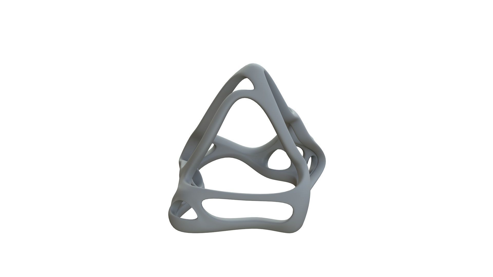 SciFi Cube Object No 63856 Low Poly Shape Low-poly 3D model_11