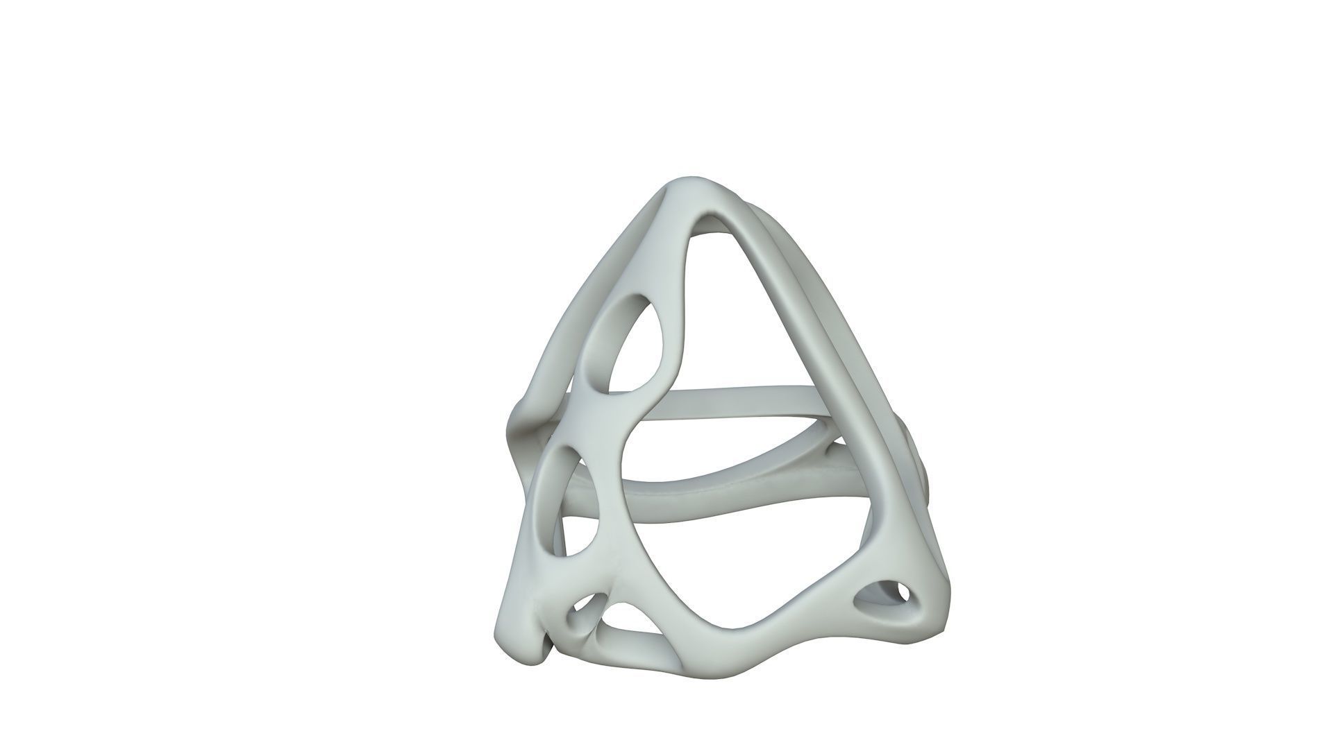 SciFi Cube Object No 63856 Low Poly Shape Low-poly 3D model_2