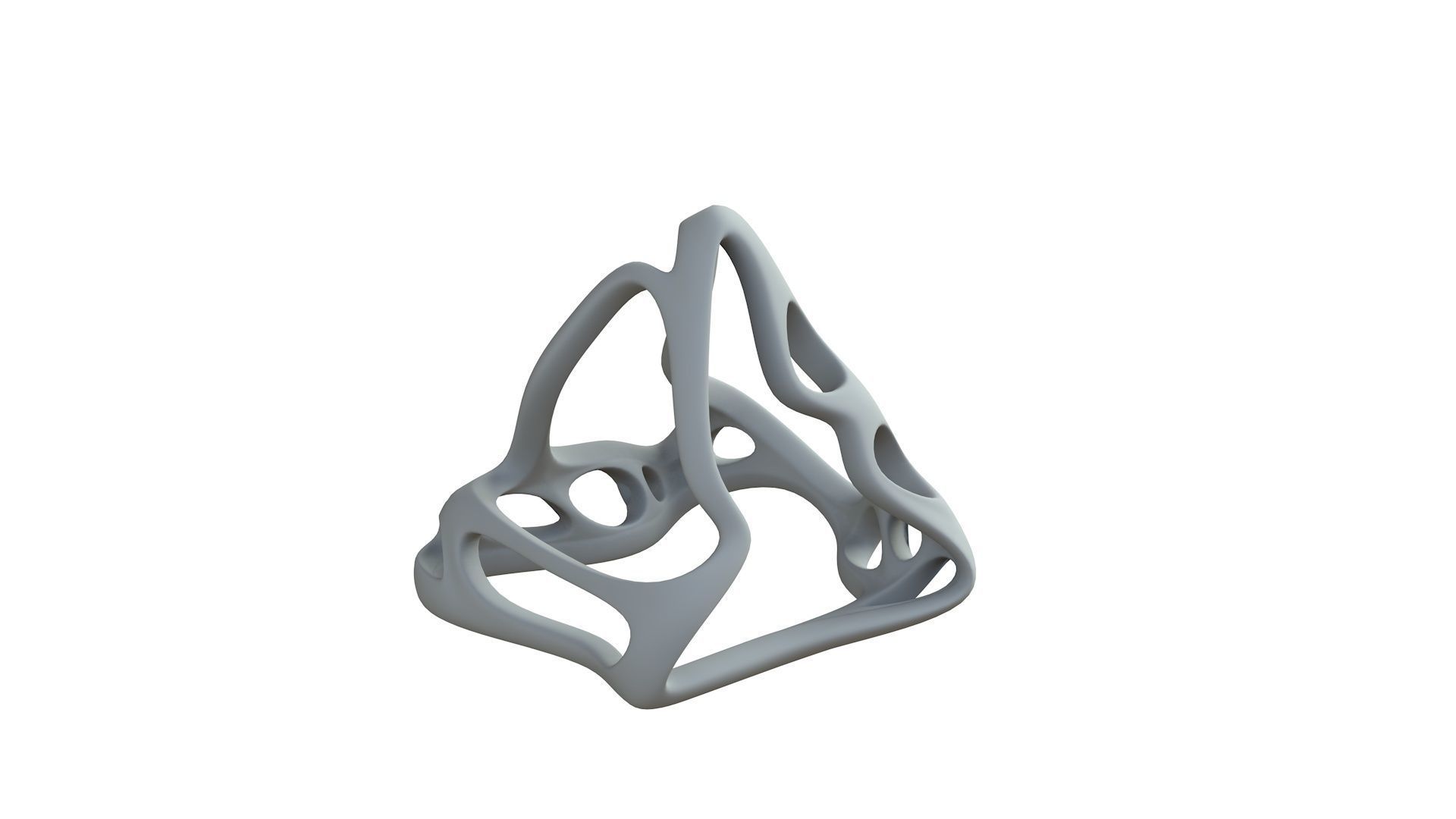 SciFi Cube Object No 63856 Low Poly Shape Low-poly 3D model_8