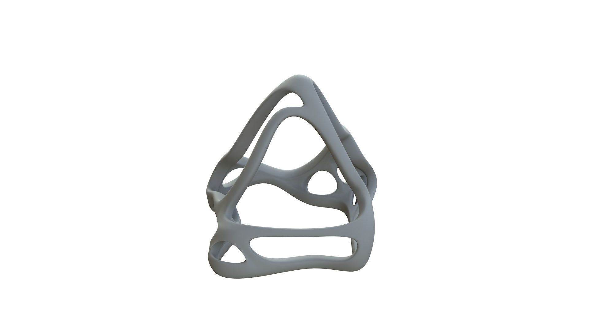 SciFi Cube Object No 63856 Low Poly Shape Low-poly 3D model_12