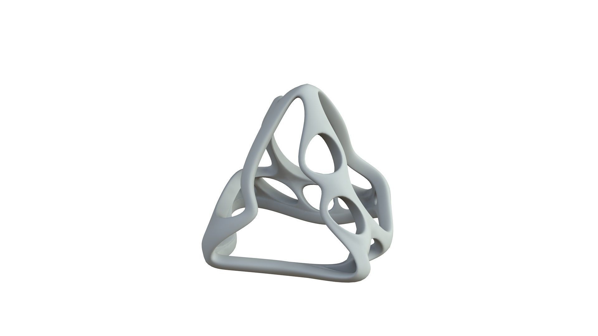 SciFi Cube Object No 63856 Low Poly Shape Low-poly 3D model_5