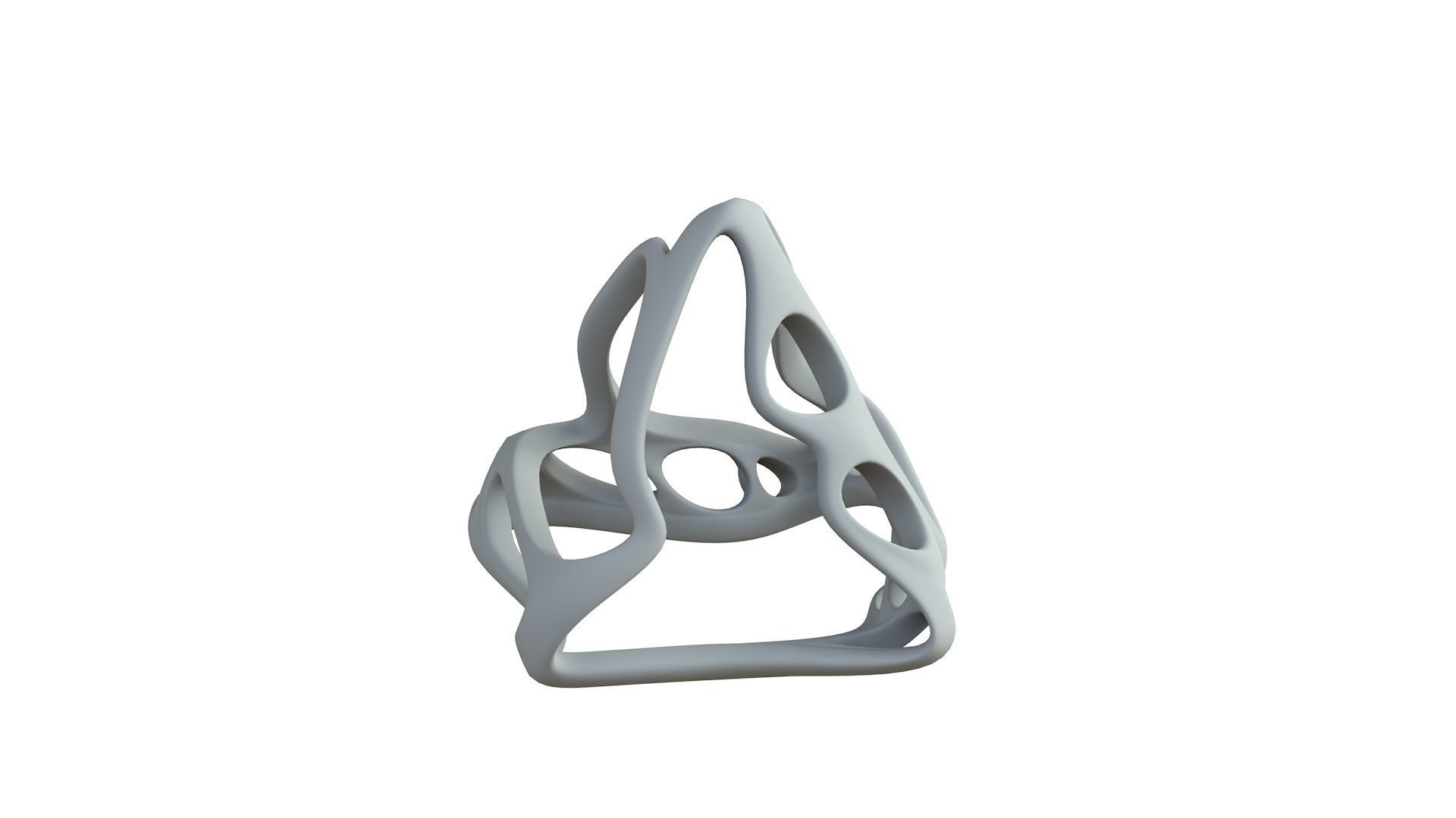 SciFi Cube Object No 63856 Low Poly Shape Low-poly 3D model_6