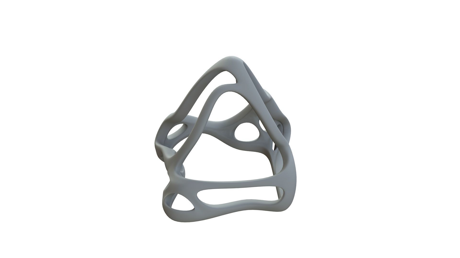 SciFi Cube Object No 63856 Low Poly Shape Low-poly 3D model_13