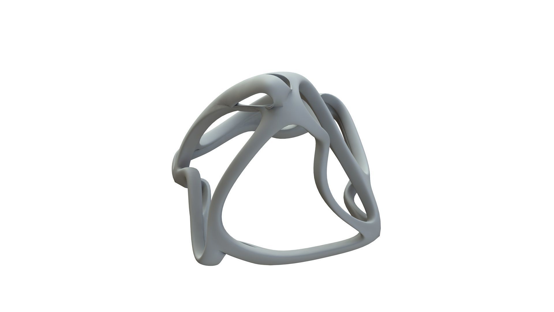 SciFi Cube Object No 63823 Low Poly Shape Low-poly 3D model_17