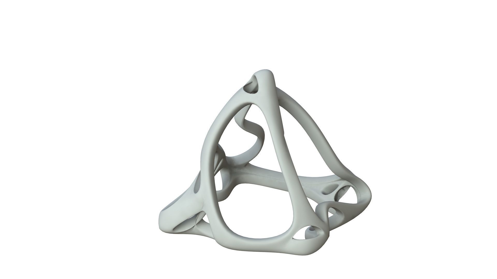 SciFi Cube Object No 63823 Low Poly Shape Low-poly 3D model_1