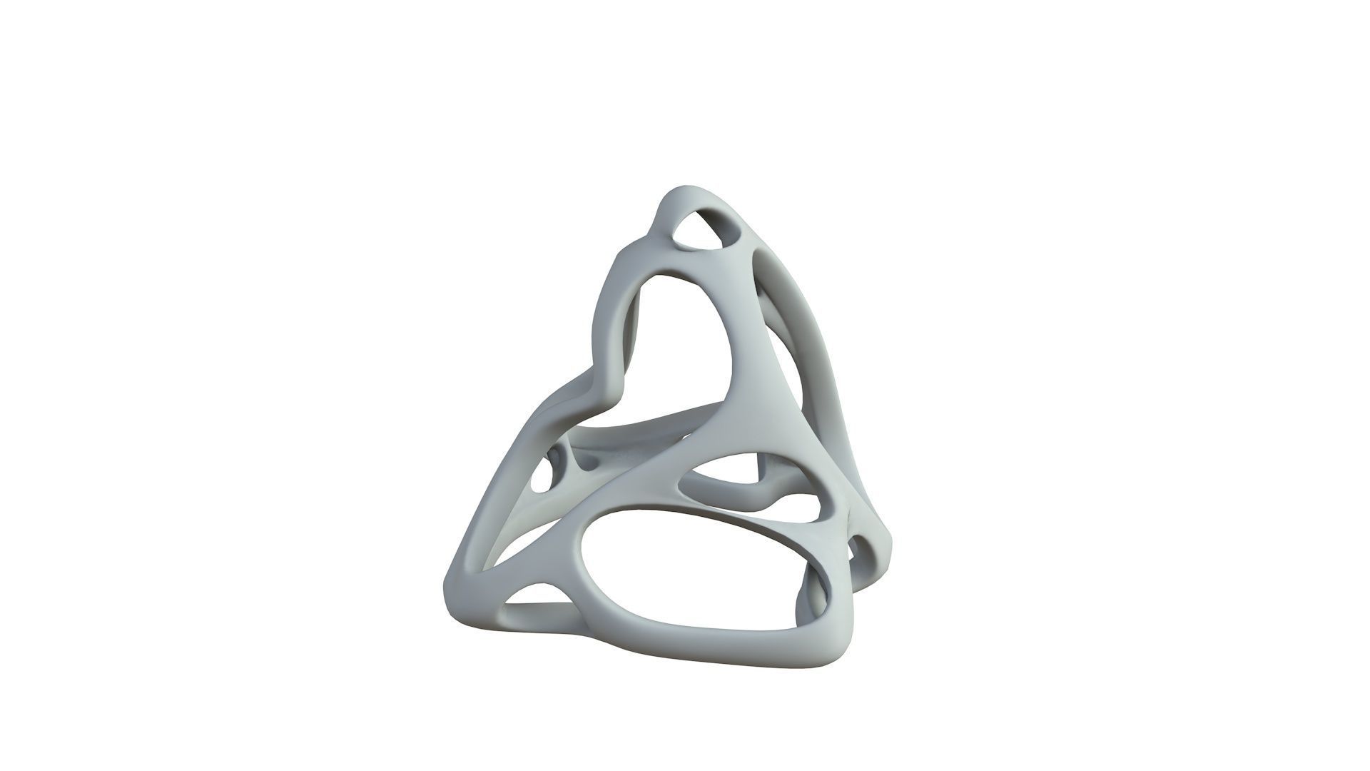 SciFi Cube Object No 63823 Low Poly Shape Low-poly 3D model_5