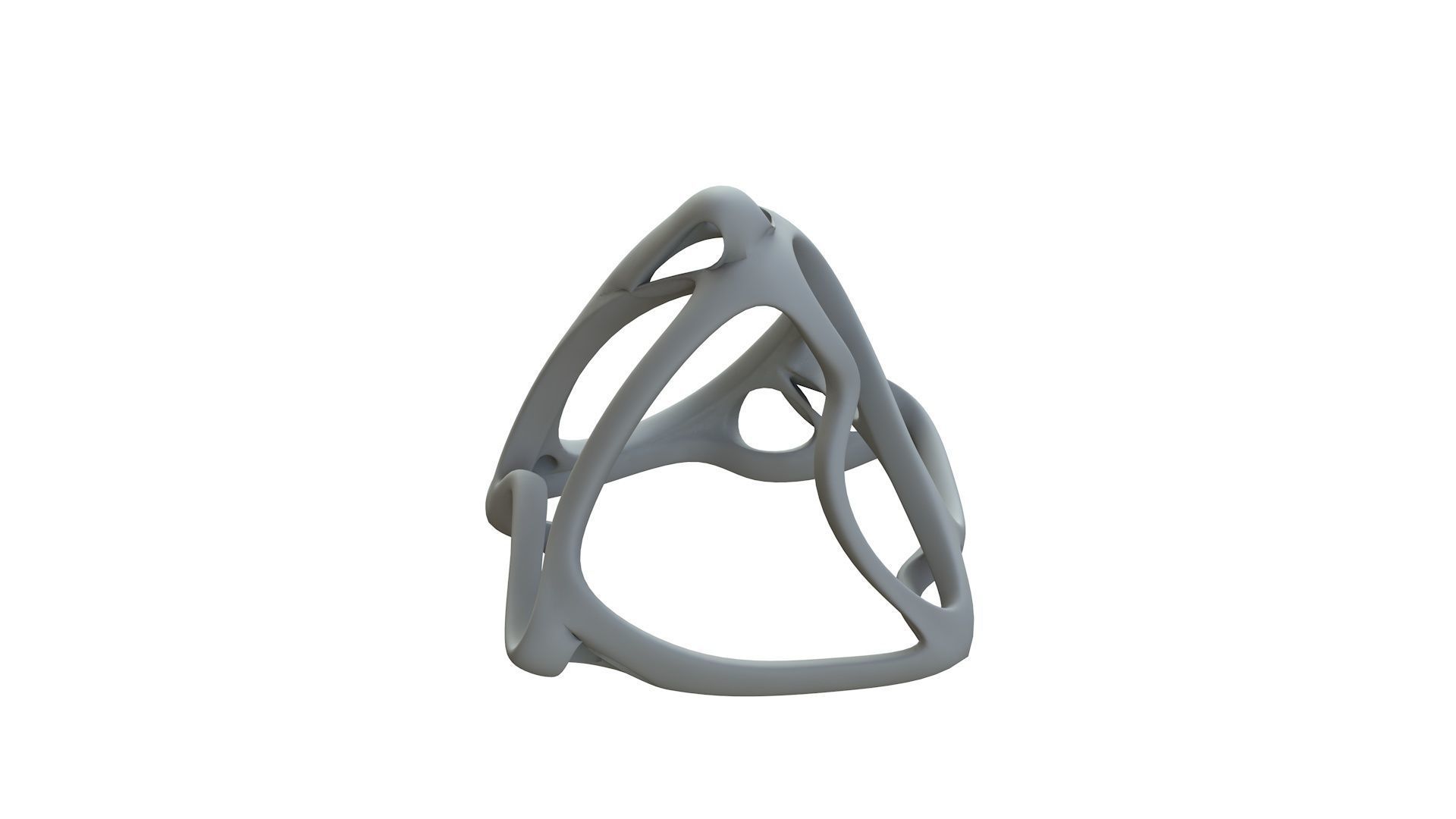 SciFi Cube Object No 63823 Low Poly Shape Low-poly 3D model_13