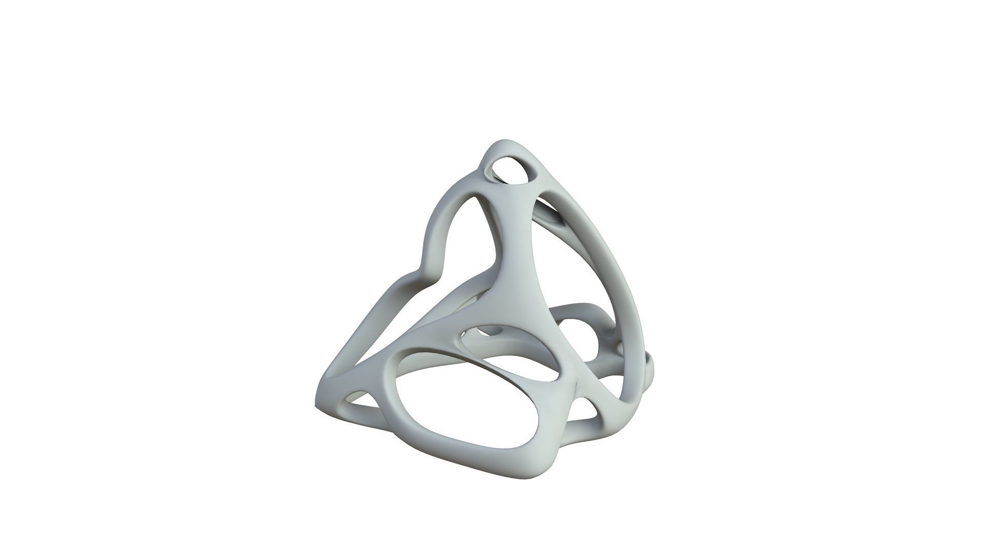 SciFi Cube Object No 63823 Low Poly Shape Low-poly 3D model_4