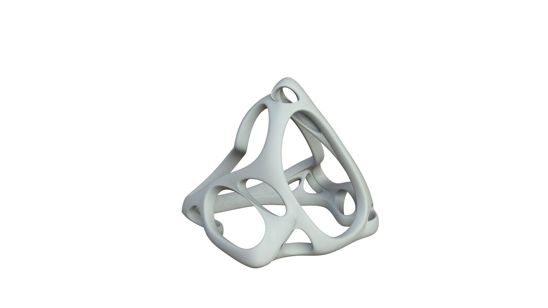 SciFi Cube Object No 63823 Low Poly Shape Low-poly 3D model_3