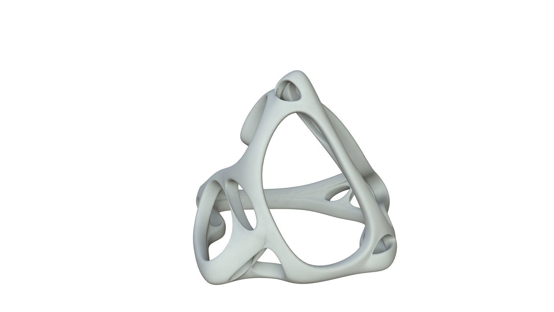 SciFi Cube Object No 63823 Low Poly Shape Low-poly 3D model_2