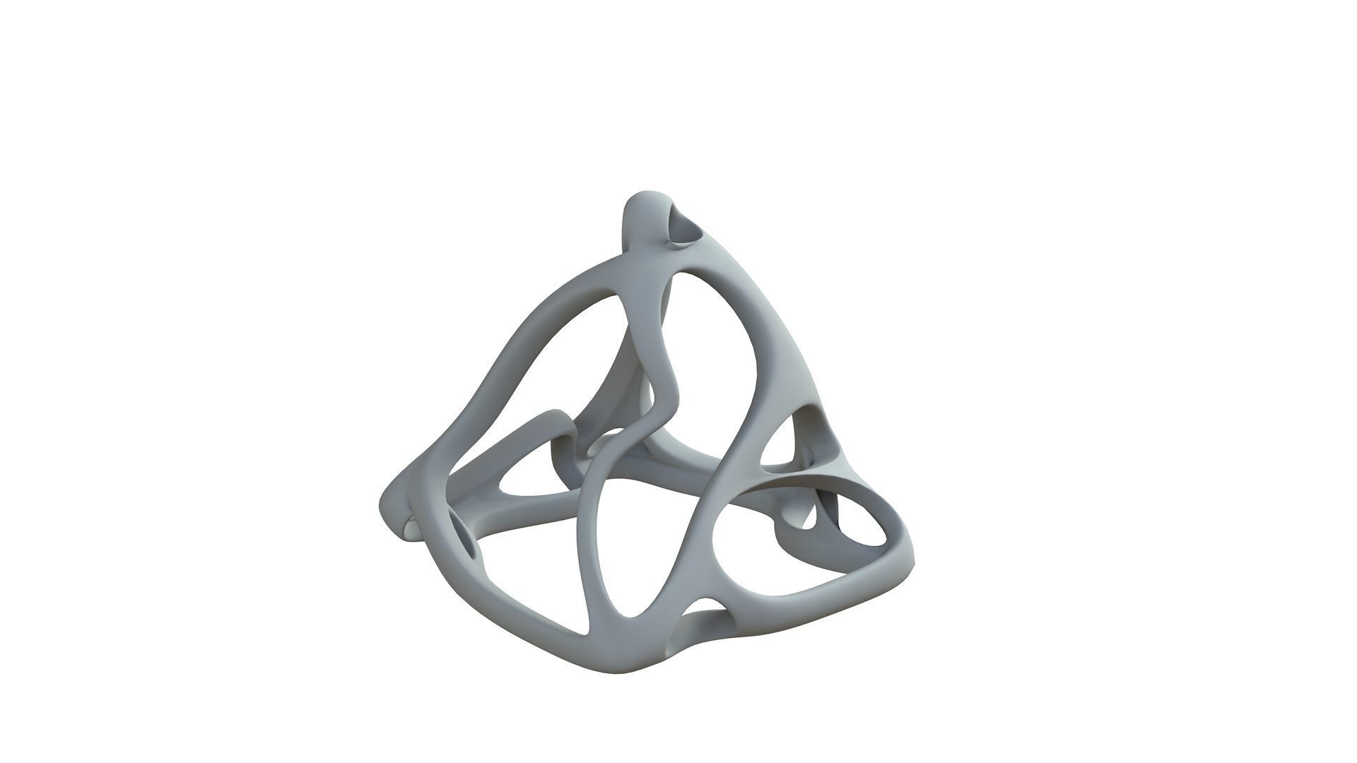 SciFi Cube Object No 63823 Low Poly Shape Low-poly 3D model_8