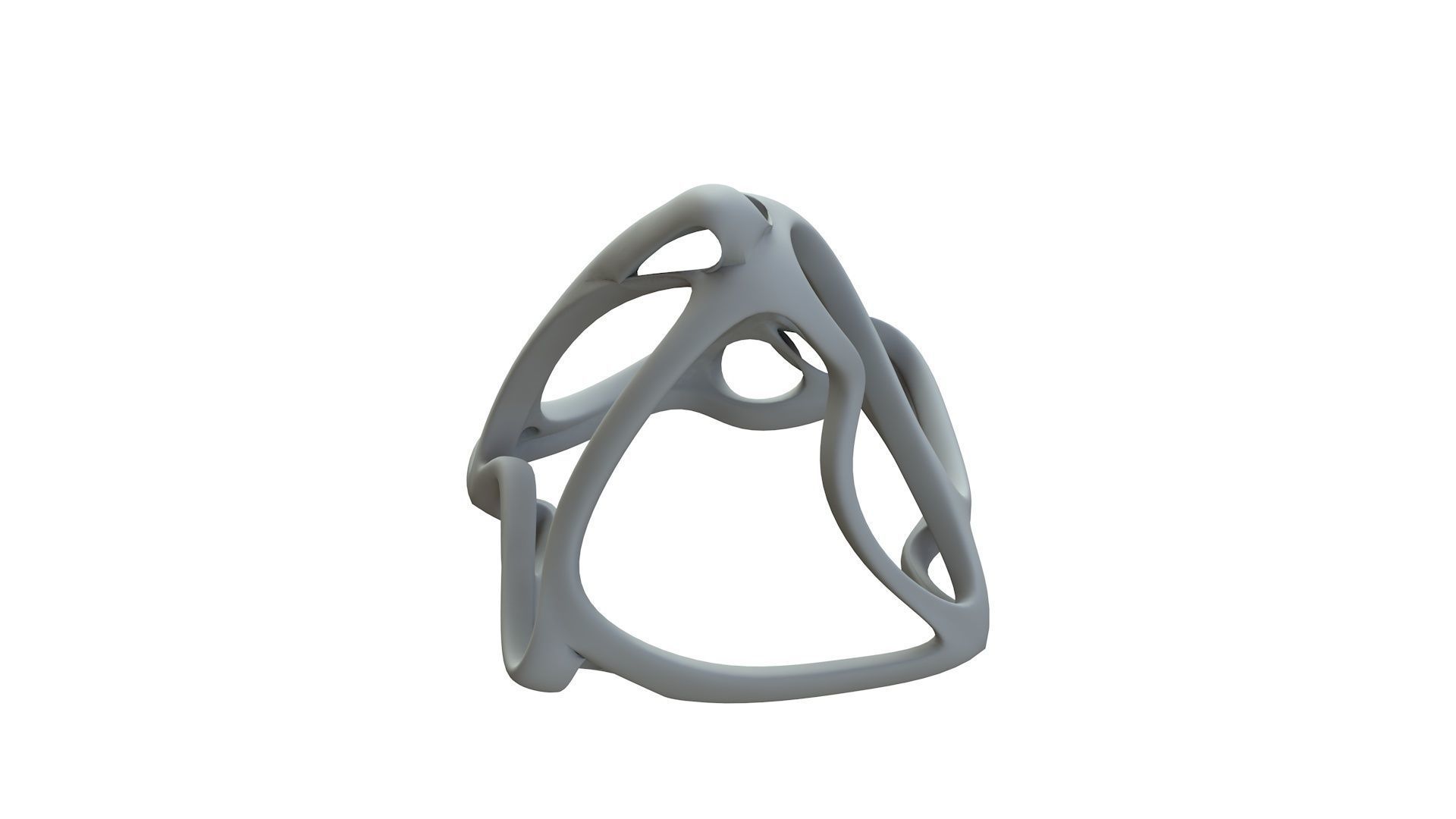 SciFi Cube Object No 63823 Low Poly Shape Low-poly 3D model_14