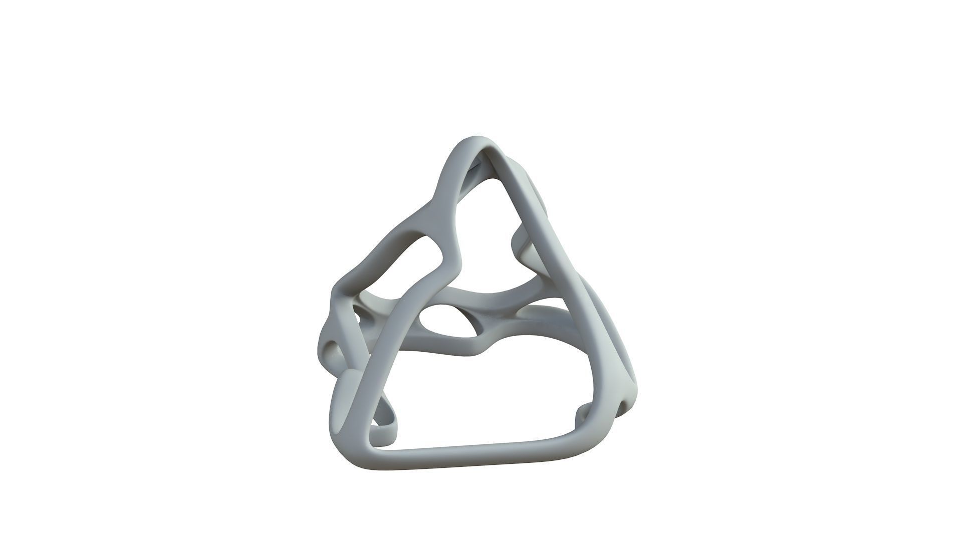 SciFi Cube Object No 63812 Low Poly Shape Low-poly 3D model_6