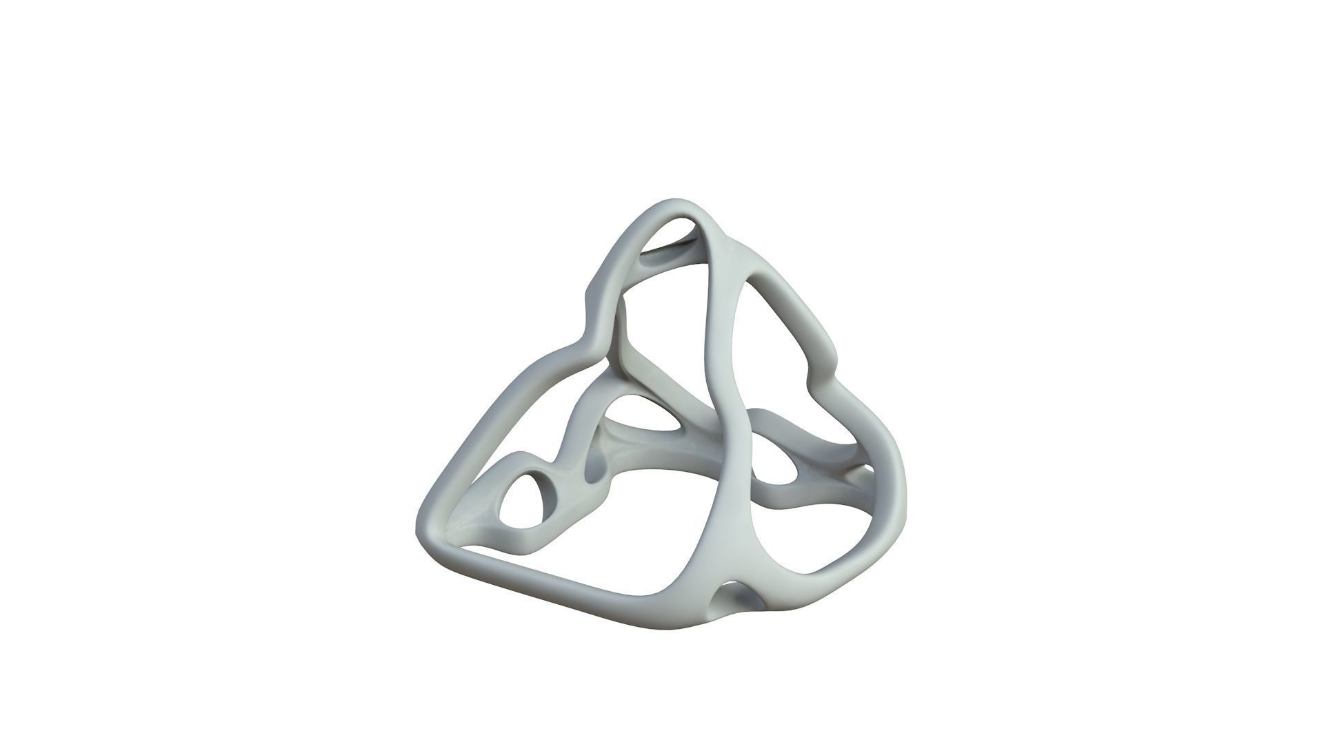 SciFi Cube Object No 63812 Low Poly Shape Low-poly 3D model_4