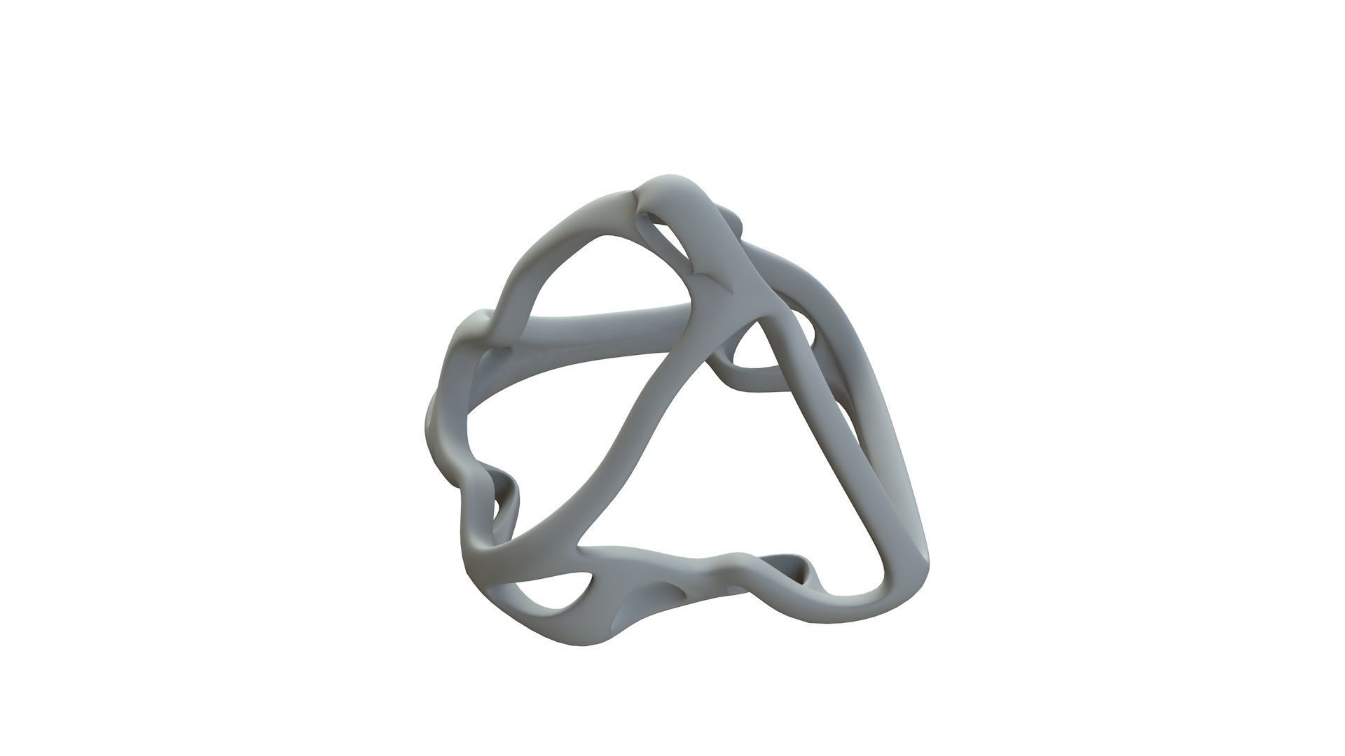 SciFi Cube Object No 63812 Low Poly Shape Low-poly 3D model_14