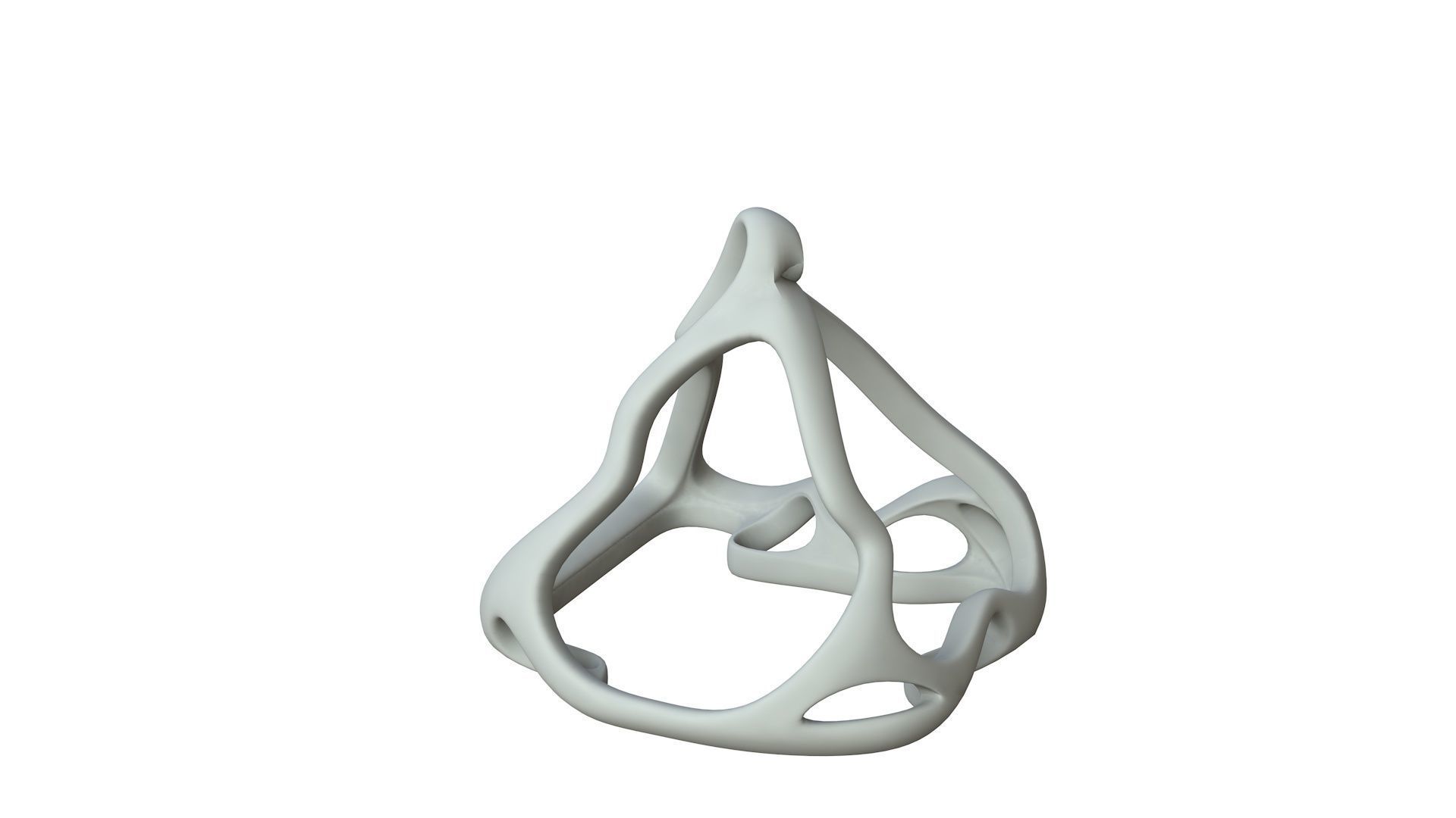 SciFi Cube Object No 63812 Low Poly Shape Low-poly 3D model_1